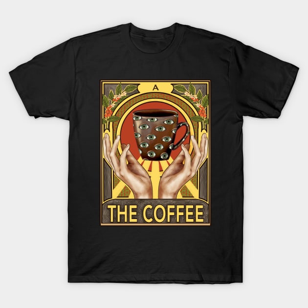 The coffee. Tarot card T-Shirt by Sitenkova